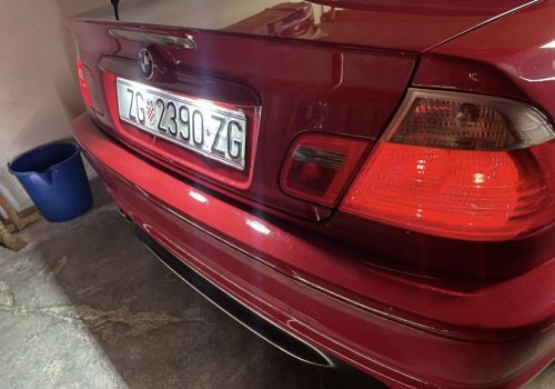 BMW E46 LED Rendszámvilágítás Panel – Pár (6000K, Can-Bus kompatibilis)