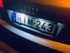 AUDI A3/8P,A4/B6/B7,A6/4F,A8/D3/D4,Q7 fehér LED Rendszámtábla Világítás pár