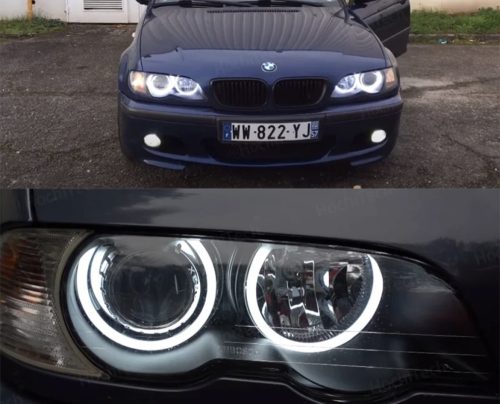 BMW E46 SMD COTTON OPÁL ANGEL EYES SZETT(2x146mm+2x131mm)