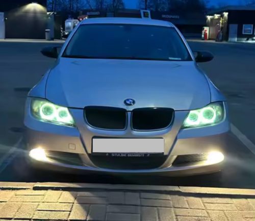 Bmw E90/E91 Jégfehér Angel Eyes Led 45w
