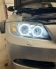 Bmw E90/E91 Jégfehér Angel Eyes Led 45w