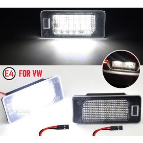   VW Jetta MK6 MK7 Tiguan MK1 MK2 Touran Caddy MK4 Golf 6 7 Led Rendszámvilágítás