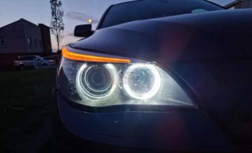BMW H8 LCi Canbus Angel Eyes Led 50W Jégfehér