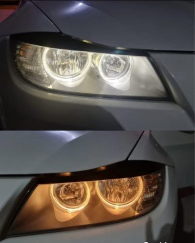 Bmw E90/E91 Jégfehér Angel Eyes Led 35w Valeo LCi Halogén