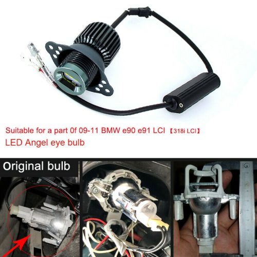 Bmw E90/E91 Jégfehér Angel Eyes Led 35w Valeo LCi Halogén