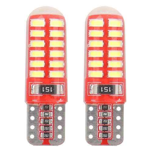 T10 LED 24SMD 3014 (W5W) Fehér 12V