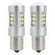 BA15S CANBUS 3030 24SMD 1156 P21W Fehér 12V/24V PÁRBAN