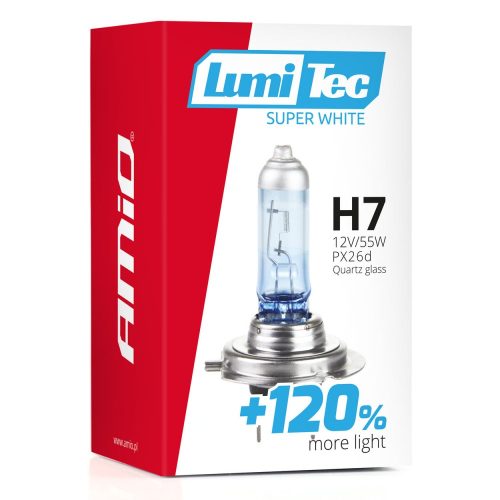 H7 55W AMIO LUMITEC LIMITED +120% SUPERWHITE