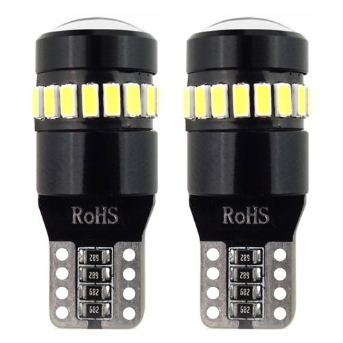 LED CANBUS 18SMD 3014 + 1SMD T10 W5W fehér 12V/24V