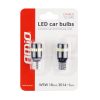 LED CANBUS 18SMD 3014 + 1SMD T10 W5W fehér 12V/24V