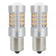 LED CANBUS 3030 24SMD 1156 BAU15S PY21W Amber 12V/24V