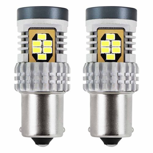 BA15S LED CANBUS 3020 24SMD 1156 P21W R5W R10W FEHÉR12V/24V PÁRBAN