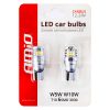 LED CANBUS 3030 6SMD T10 W5W W10W jégfehér 12V/24V