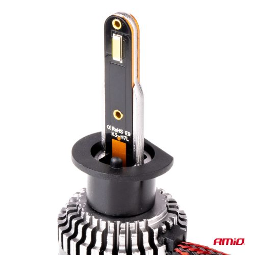 AMIO LED FÉNYSZÓRÓ K3 SZÉRIA H1 12V 6000K 