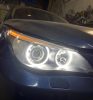 BMW E60/E61 PRE-FL XENON FÉNYSZÓRÓ BÚRA-LED CSÍKKAL