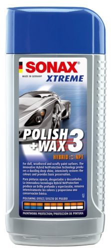 SONAX XTREME POLIR ÉS WAX 3 250ML 