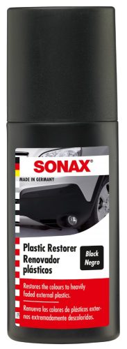 SONAX MŰANYAGÁPOLÓ FEKETE 100 ML