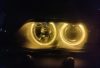 BMW E39,E60,E61,E87,E65,E53 ANGEL EYES LED MARKER 10W BOROSTYÁNSÁRGA