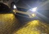 AUXITO H8/H9/H11 LED FÉNYSZÓRÓ 3000K ARANY SÁRGA 12V 30w