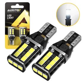 AUXITO T15 W16W CANBUS JÉGFEHÉR LED PÁR