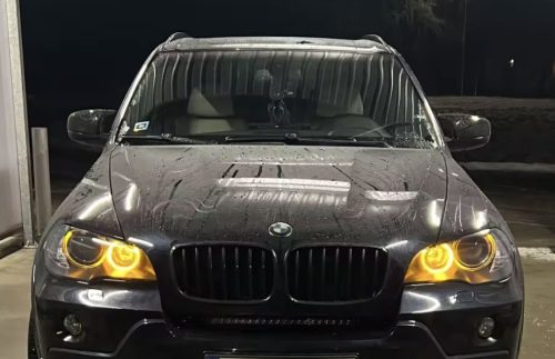 BMW H8 LCi Canbus Angel Eyes Led 50W Borostyánsárga