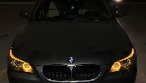 BMW H8 LCi Canbus Angel Eyes Led 50W Borostyánsárga