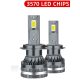 K3 H7 50W LED CSP 3570 Gen-2 CANBUS DUO 12/24V