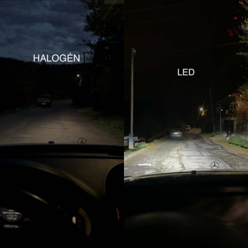 Mercedes-Benz W211 Tompított Led Fényszóró szett 