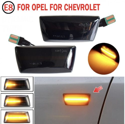 Opel Astra H, Corsa D, Insignia, Zafira B Futófényes LED Oldalvillogó