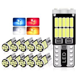 T10 W5W 6000K Canbus Led-Több színben